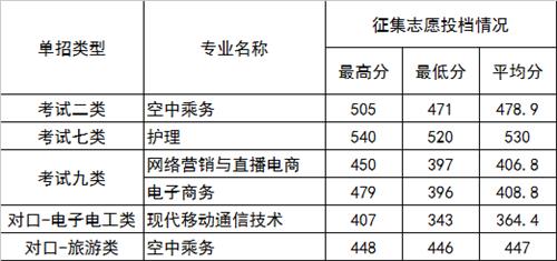 2022年河北正定師范高等?？茖W校高職單招二志愿分數(shù)線